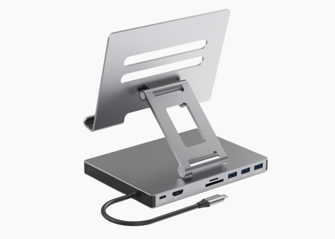 Transform Your Laptop and Tablet Setup With This 8-in-1 Docking Station